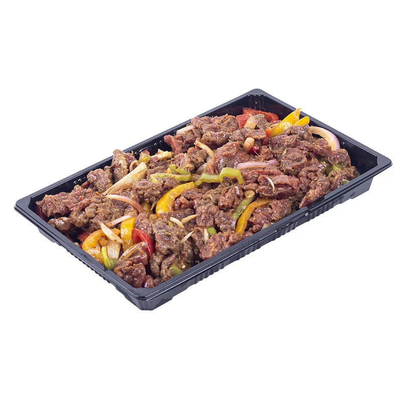 Meat shawarma with vegetables